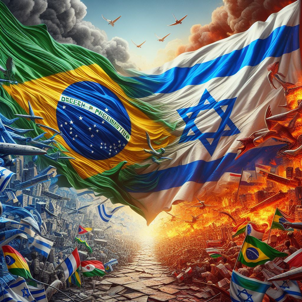 Brasil e Israel: Uma relação em chamas pelas palavras de Lula.